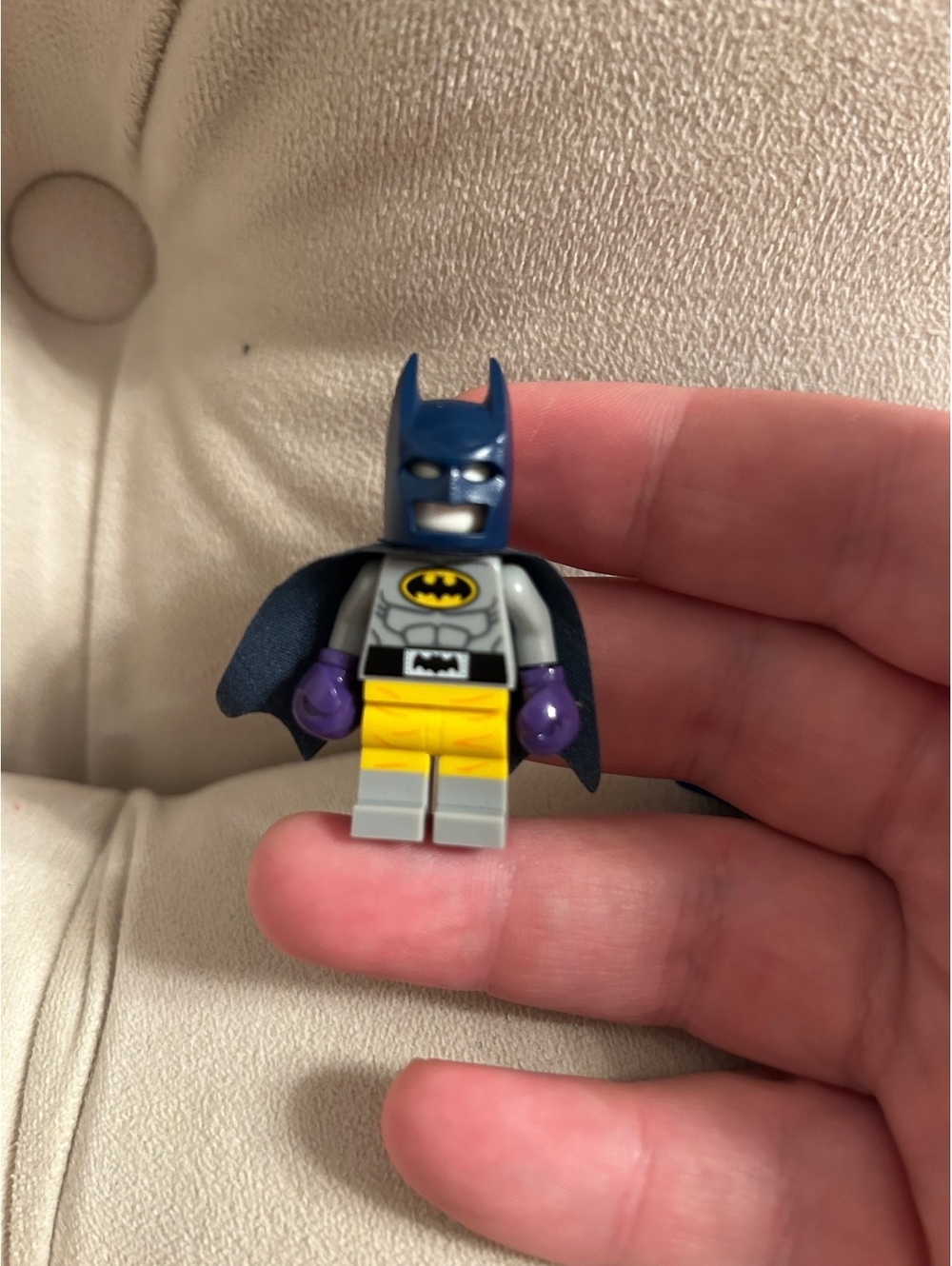 batman raging batsuit lego mini figure